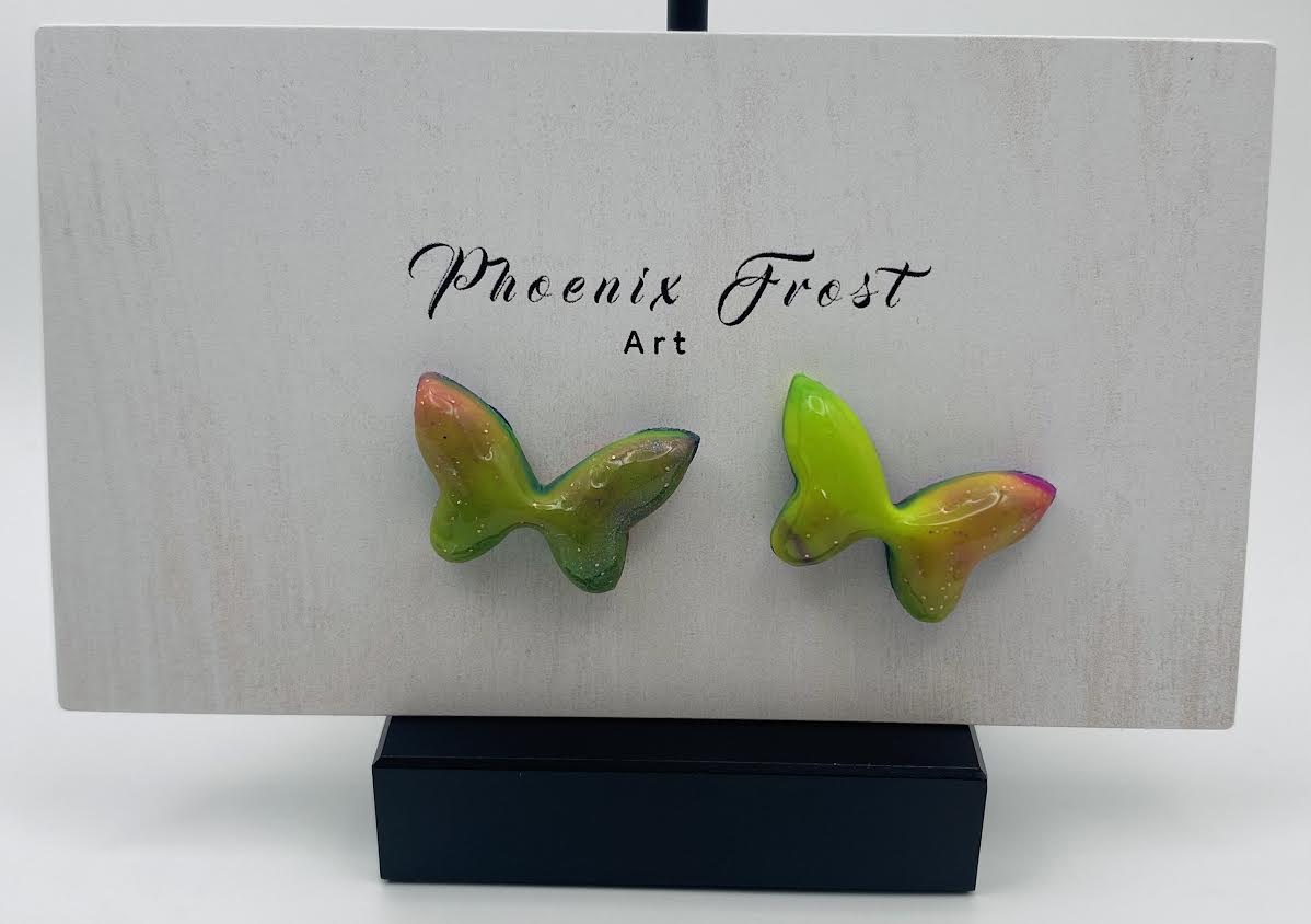 Mini Butterfly Studs - Biosphere Collection