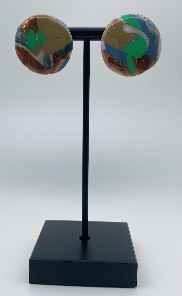 Large Circle Studs - Ode to O's Collection