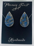 Large Teardrop Studs - Prism & Petals Collection