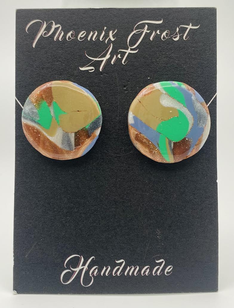 Large Circle Studs - Ode to O's Collection