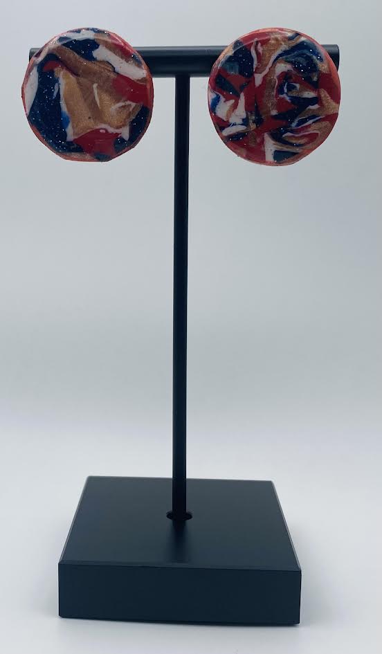 Large Circle Studs - Ode to O's Collection