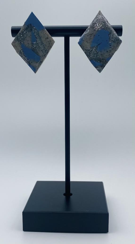 Large Diamond Studs - Symmetry & Sparkle Collection
