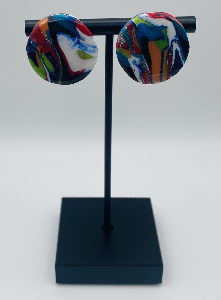Large Circle Studs - Ode to O's Collection