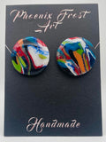 Large Circle Studs - Ode to O's Collection