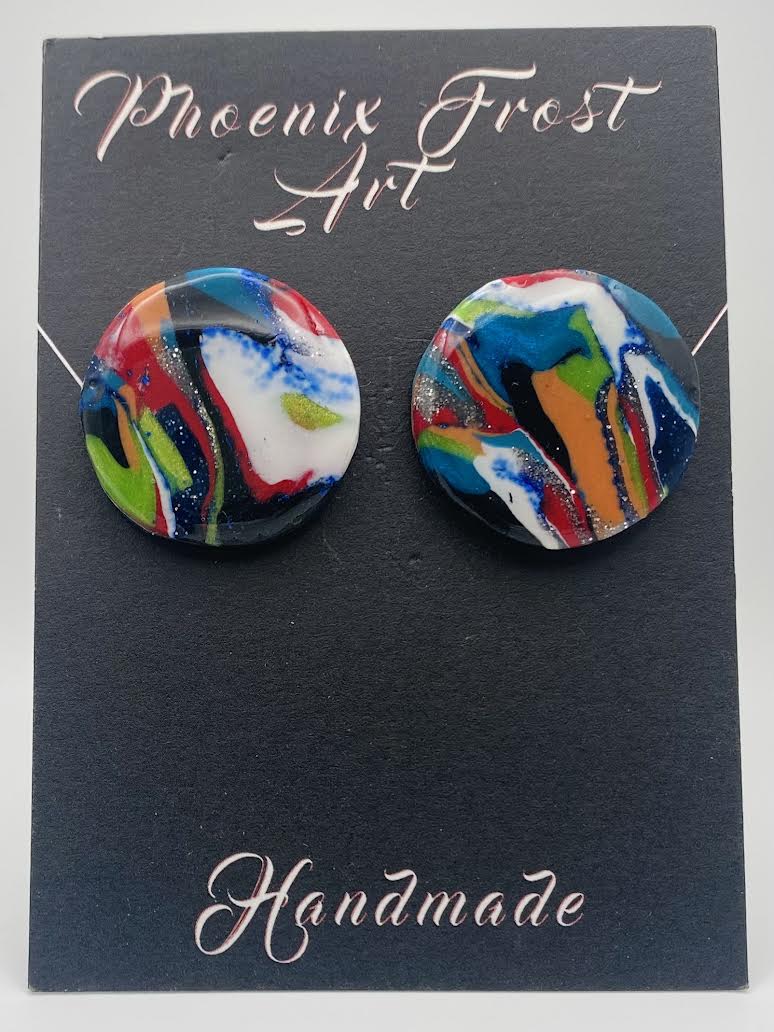 Large Circle Studs - Ode to O's Collection