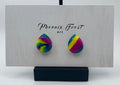 Mini Teardrop Studs - Prism & Petals Collection