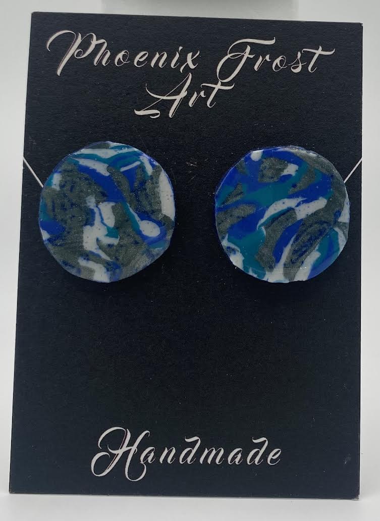 Large Circle Studs - Ode to O's Collection