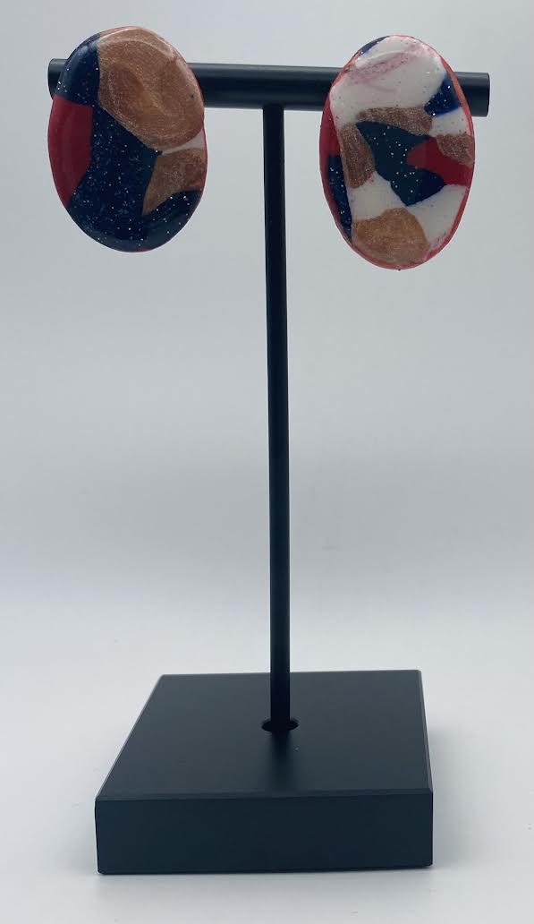 Large Oval Studs - Ode to O's Collection