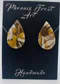 Large Teardrop Studs - Prism & Petals Collection