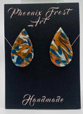 Large Teardrop Studs - Prism & Petals Collection