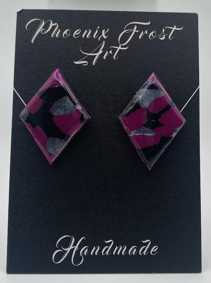 Large Diamond Studs - Symmetry & Sparkle Collection