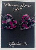Large Heart Studs - Hearts Collection