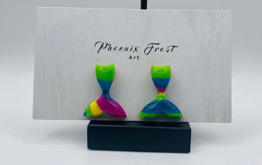 Mermaid Tail Studs - Siren's Tide Collection
